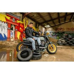 Richa Retro Racing Jacket Black Edition 9 Richa Retro Racing Jacket Black Edition -MKC Moto Winkel 052366 100 3 Richa Retro Racing Jacket Black Edition