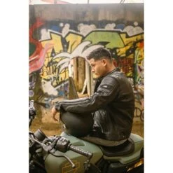 Richa Retro Racing Jacket Black Edition 10 Richa Retro Racing Jacket Black Edition -MKC Moto Winkel 052366 100 4 Richa Retro Racing Jacket Black Edition